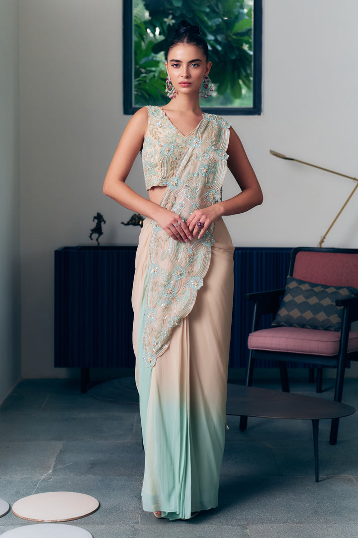 Isla Drape Saree