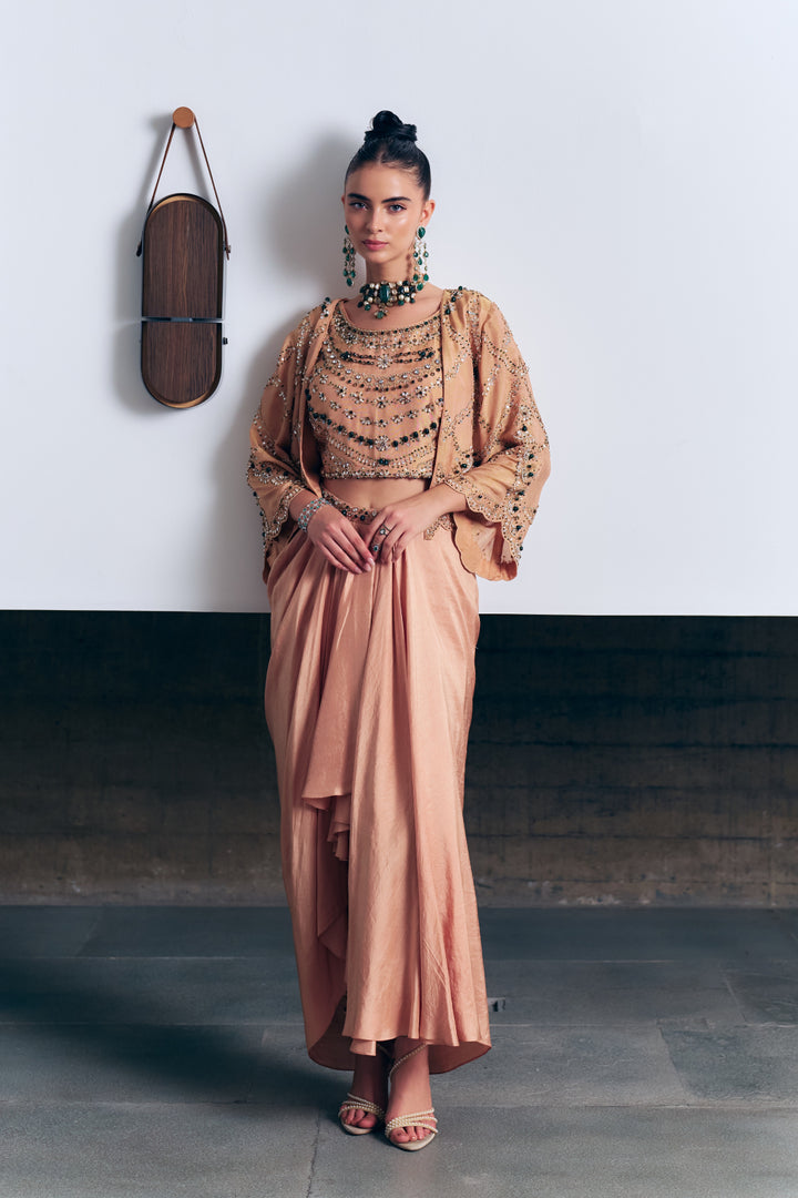 Zaria Dhoti Set