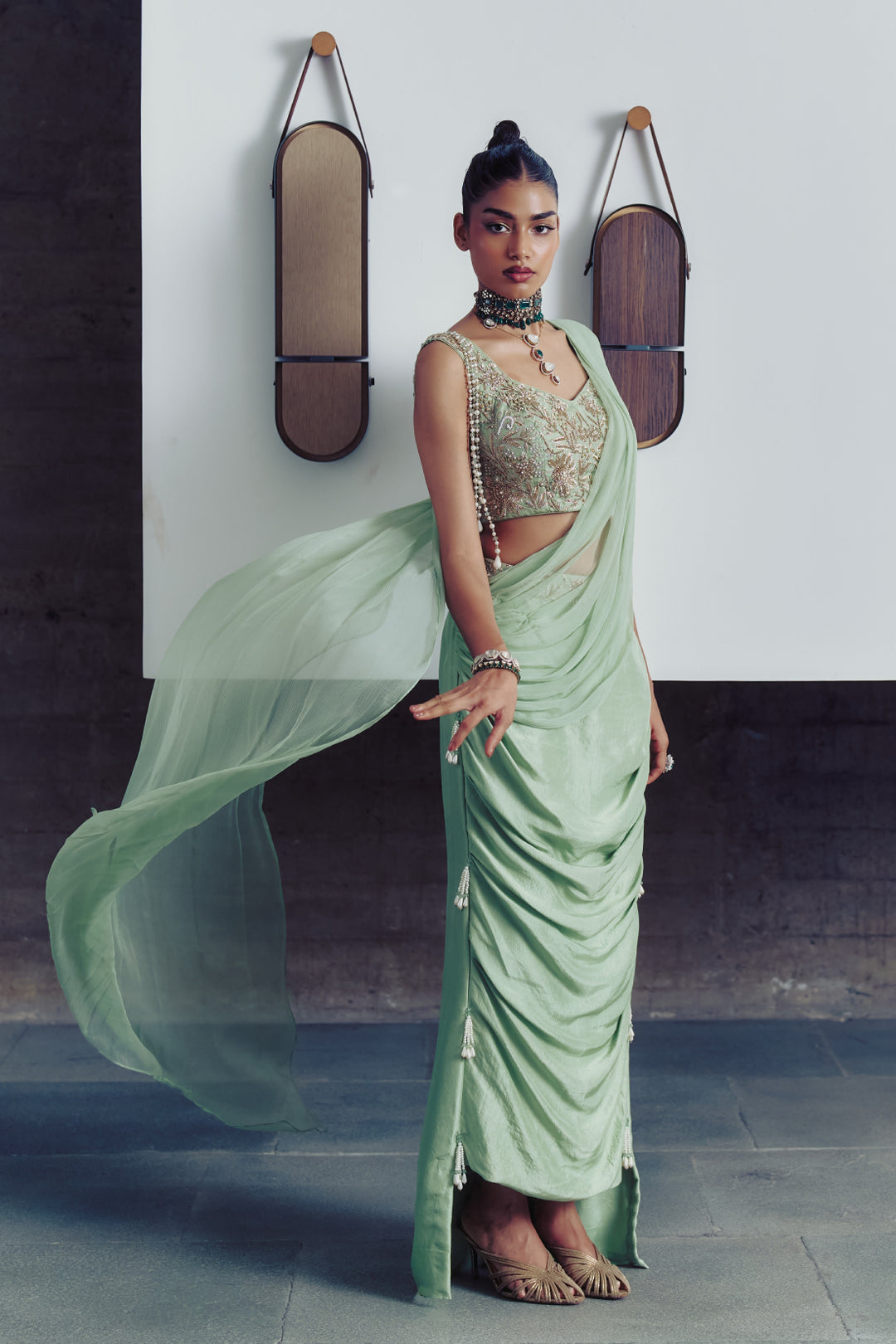 Elysia Drape Saree