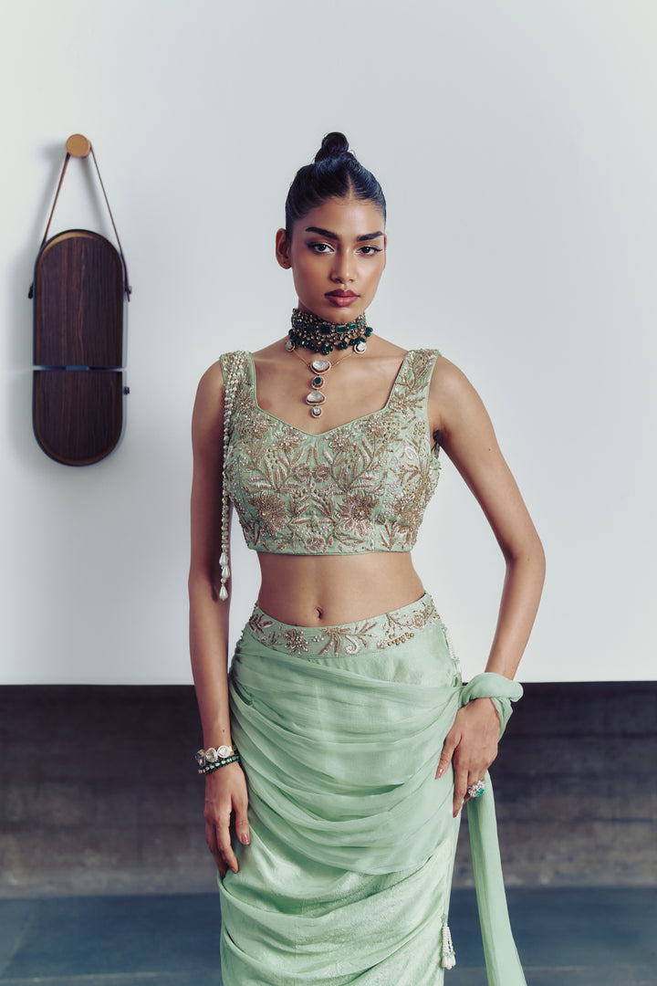 Elysia Drape Saree