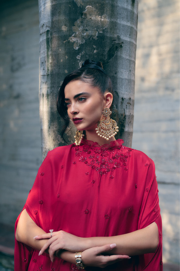 Amara Embroidered Cape