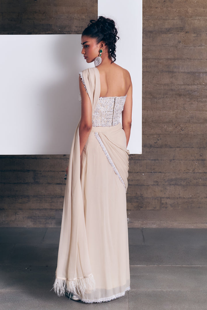 Elara Corset Saree